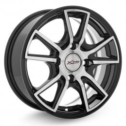 X`trike X-104 6x14 PCD4x114.3 ET38 DIA 66.1  BK/FP